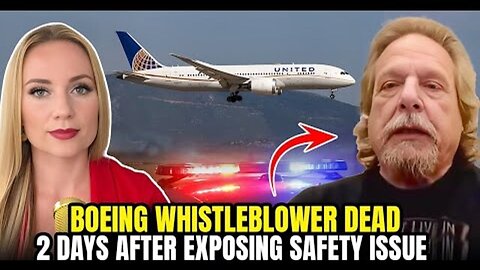 BOEING WHISTLEBLOWER DEAD FROM 'SUICIDE' JUST BEFORE TESTIMONY