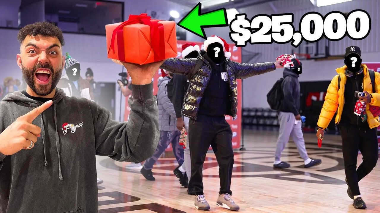 YouTube Hoopers Compete For $25,000 In Christmas Presents!