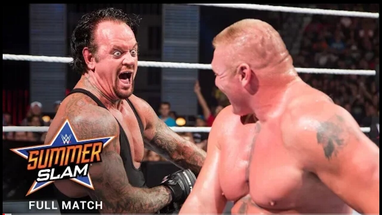 FULL MATCH - Brock Lesnar vs. The Undertaker_ SummerSlam 2015