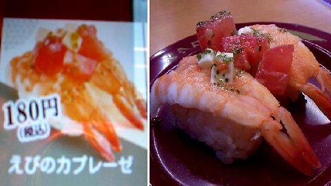 Sushi Menu vs Reality in Japan