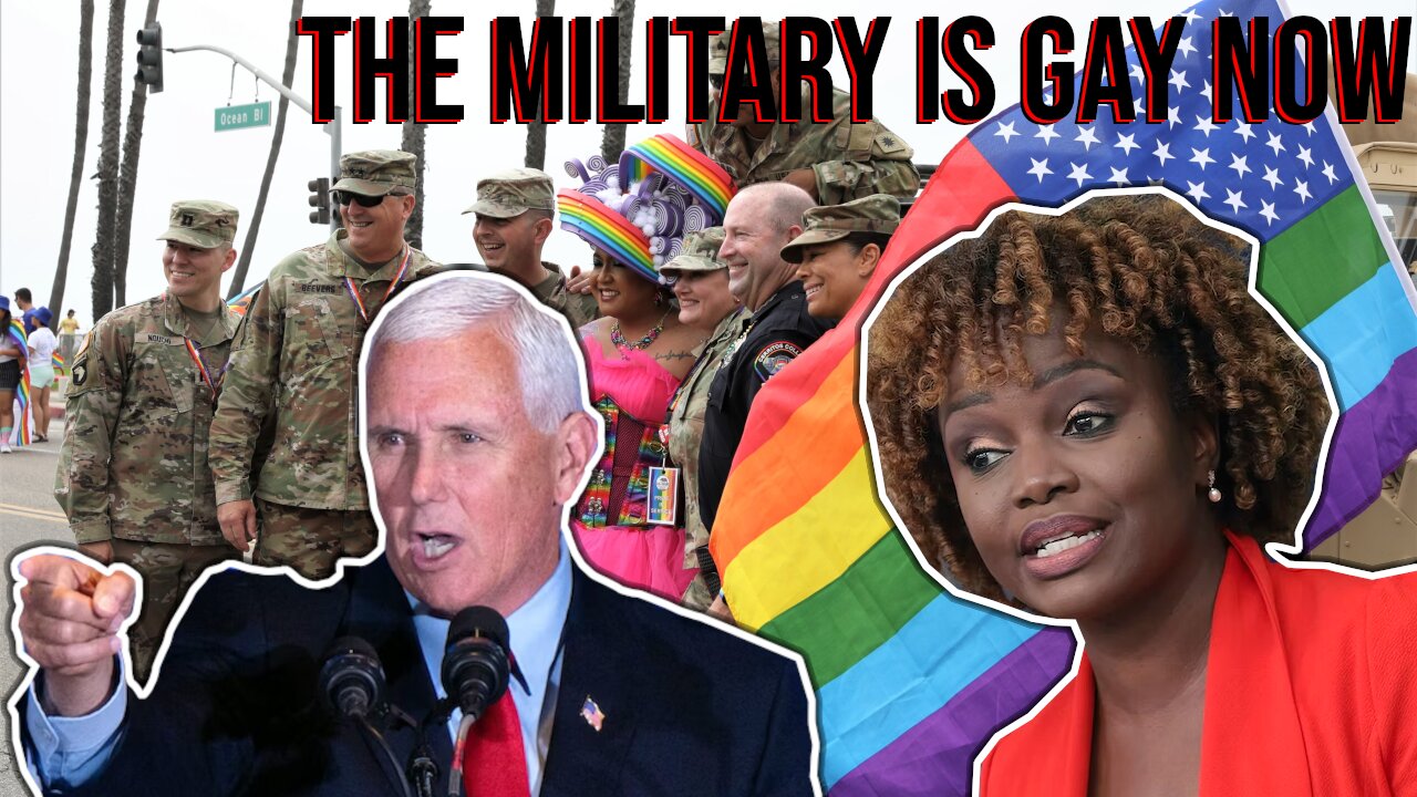 The Military is Gay, No One Likes Mike Pence, Trans Pediatric Academy Sued - Ep.17