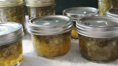 Zucchini Relish - Water-Bath Canning