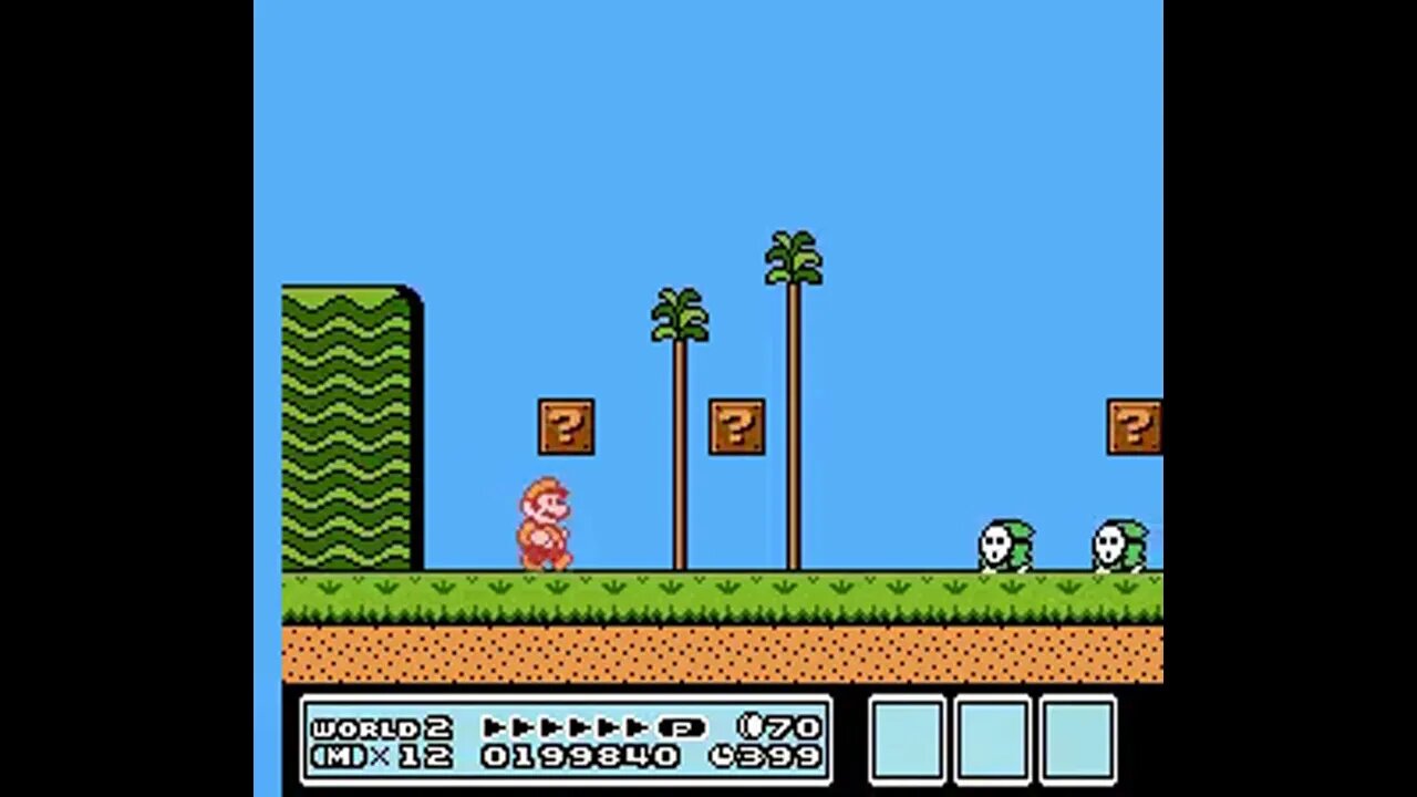 Trying out a ROM hack on Project Nested (1.4.2) w/ SNES9X - Super Mario Bros. 3mix