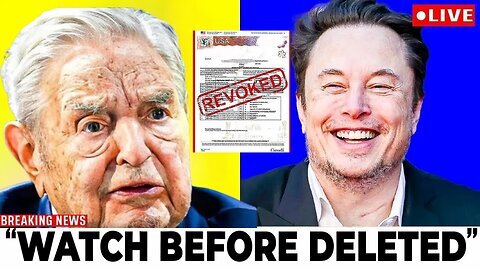 Elon Musk JUST CONFRONTED George Soros