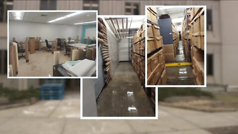 State archives suffer water damage after last week's extreme temperatures