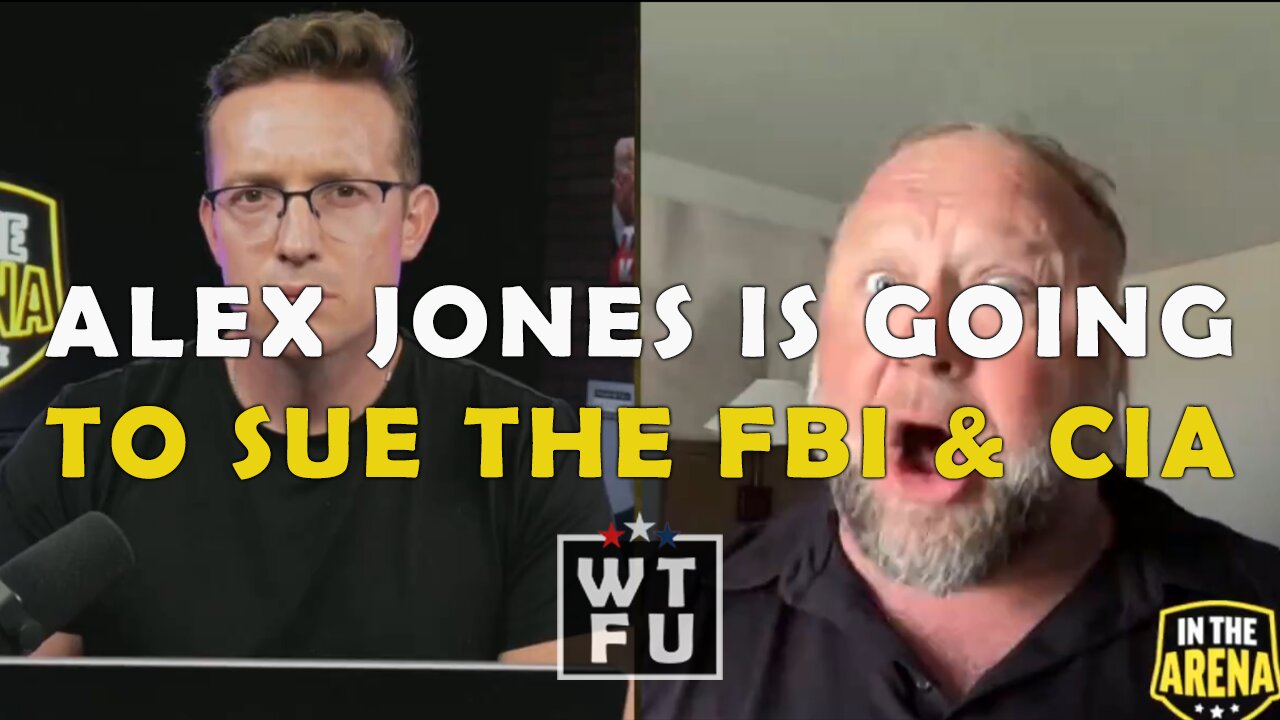 Alex Jones CONFIRMS he will SUE the FBI & CIA