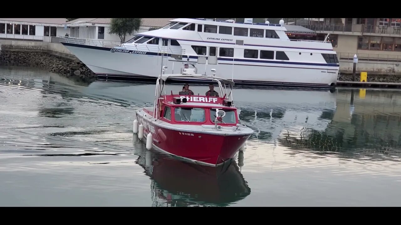 Dana Point Harbor during the Orange County Oil Spill (Pipeline P00547 Incident).