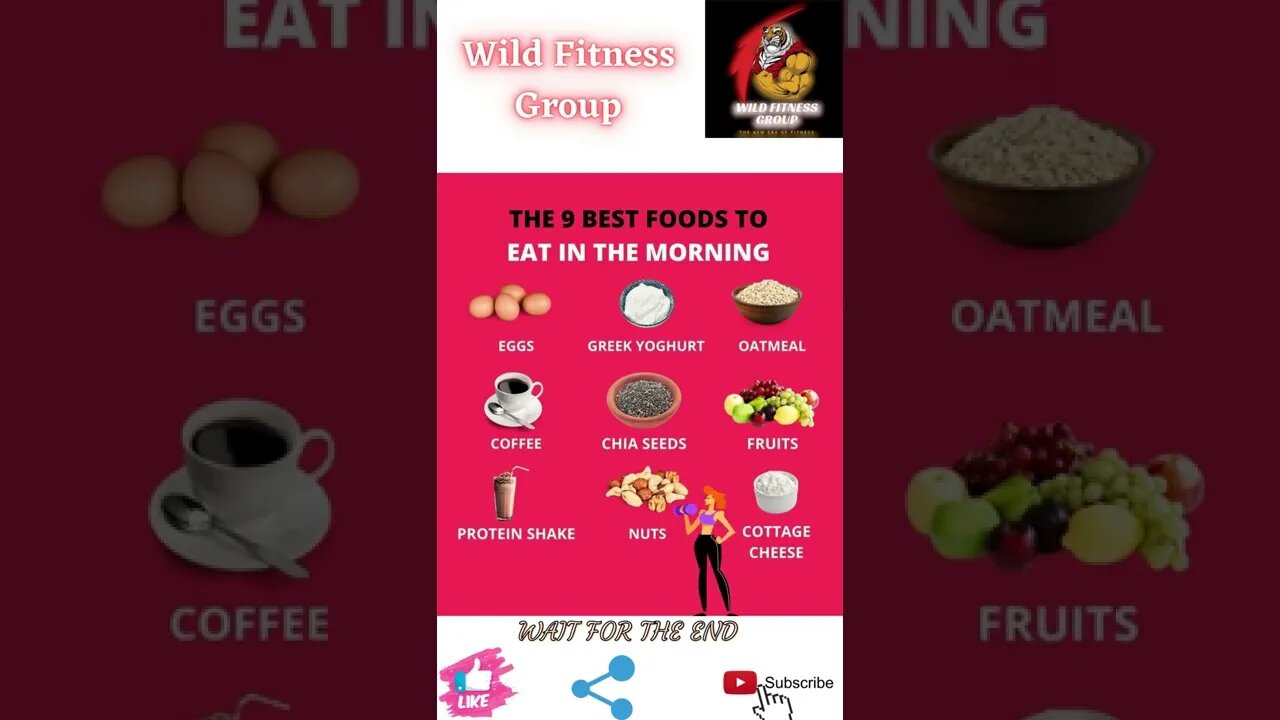 🔥9 best foods to eat in the morning🔥#shorts🔥#wildfitnessgroup🔥3 april 2022🔥