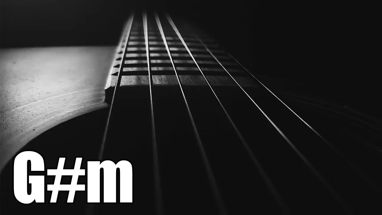 Sad Piano Guitar Backing Track In G# Minor