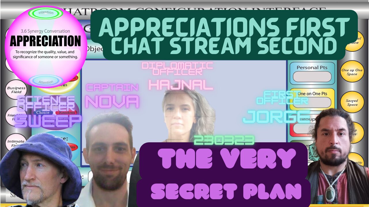 230328 Appreciation First Chat Stream Second