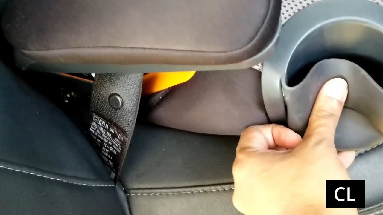 We Like This Booster Seat for Its Foldable Cups Soft Cushion