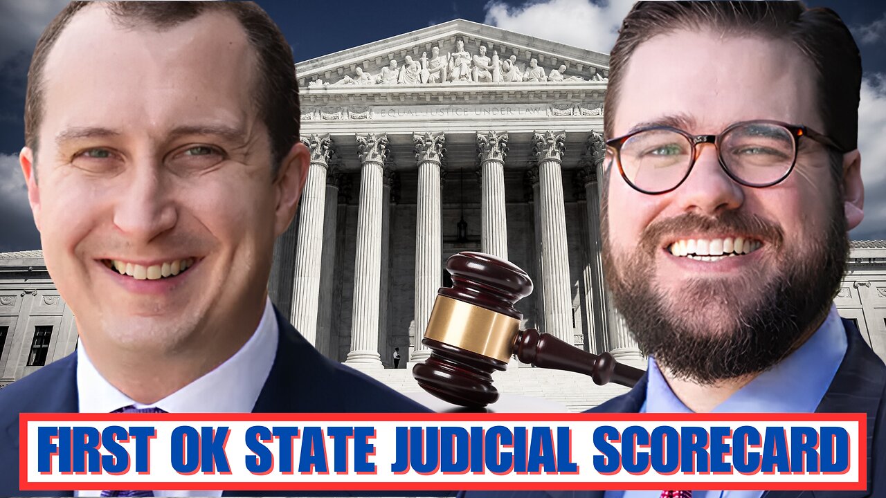 Culture War | BREAKING- The FIRST JUDICIAL SCORECARD | Guests: Dave Bond and Ryan Haynie | OCPA | State Supreme Court Accountability is Here - Just Say, “NO” on November 5th | How Does The State Supreme Court Become Liberal in a Conservative State?