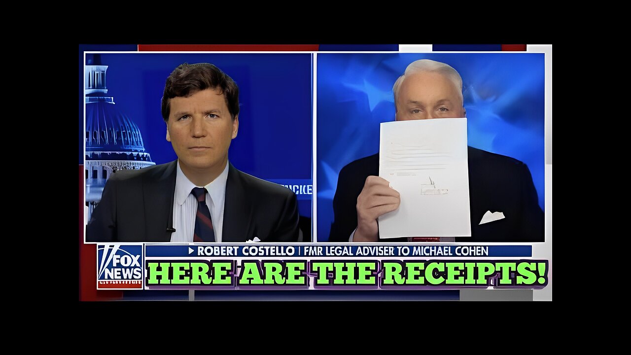 TUCKER CARLSON'S TRUMP GRAND JURY WITNESS: HERE ARE THE RECEIPTS! TRUMP ARREST IS A SHAM!