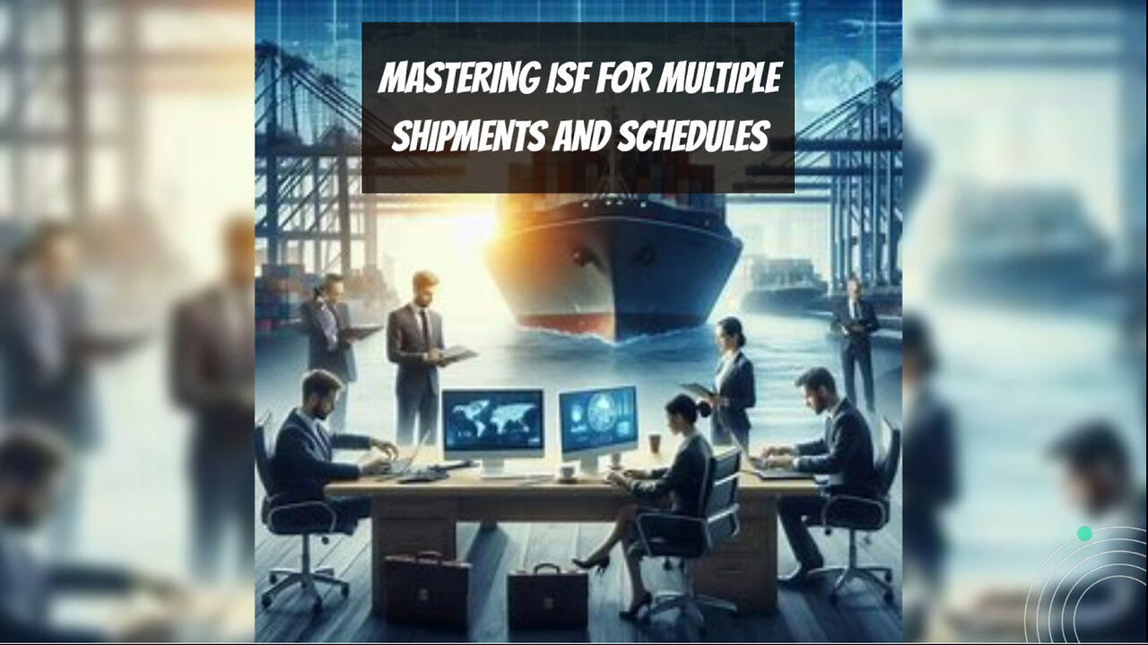 Mastering ISF Filings for Multiple Shipments: A Customs Brokerage Guide