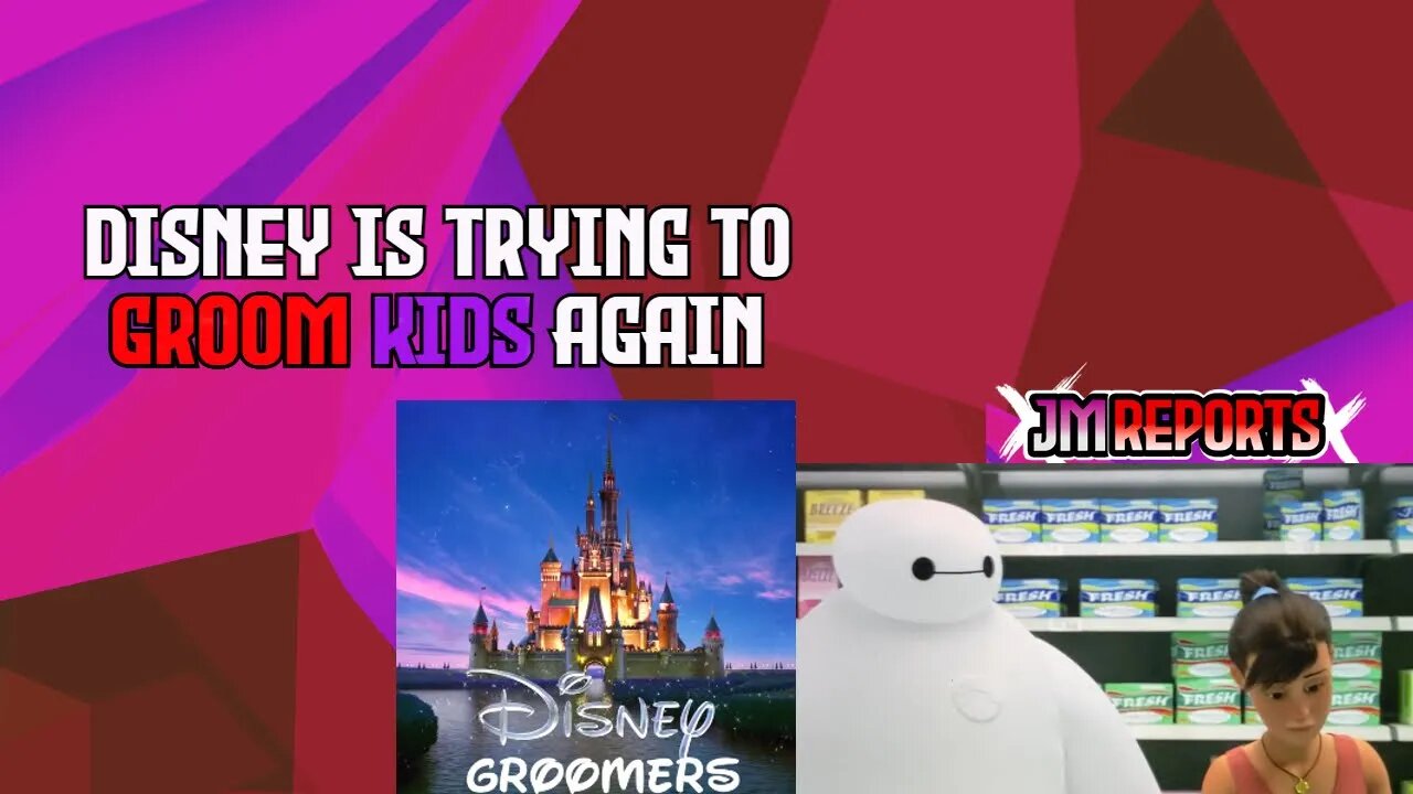 Leaked video from Disney's new show Baymax features trans flag and robot for feminine hygiene