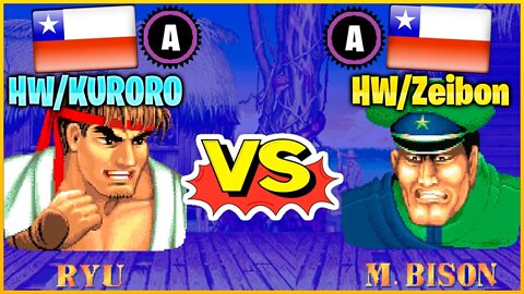 Street Fighter II': Champion Edition (HW/KURORO Vs. HW/Zeibon) [Chile Vs. Chile]