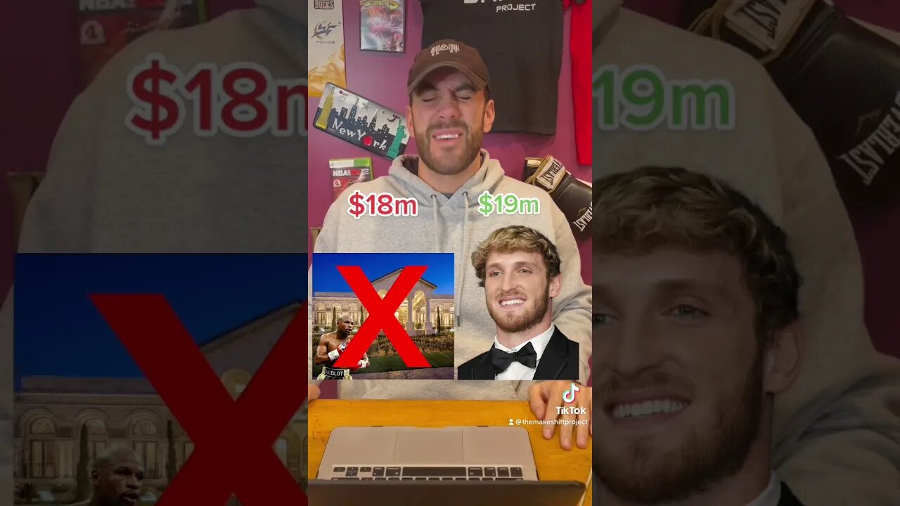 What’s Worth More?! Comment How You Did! #fyp #worth #guessinggame #loganpaul #floydmayweather