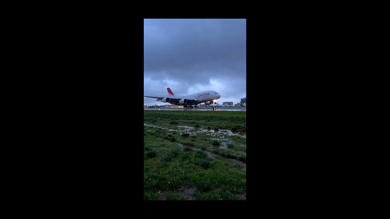 Multiple Up Close A380 Takeoffs.