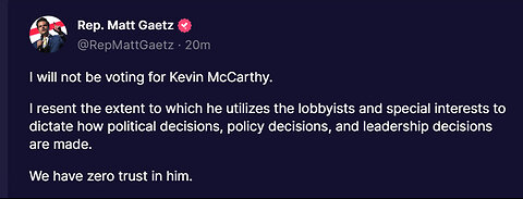 Kevin McCarthy Officially FIRED and Humiliated!! Matt Gaetz DESTROYS Washington Elites 10-3-23 Lou V