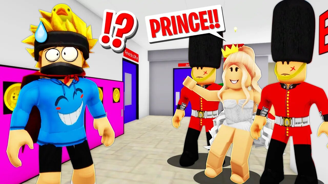 NERD Finds Out He's A PRINCE in Roblox BROOKHAVEN RP!!