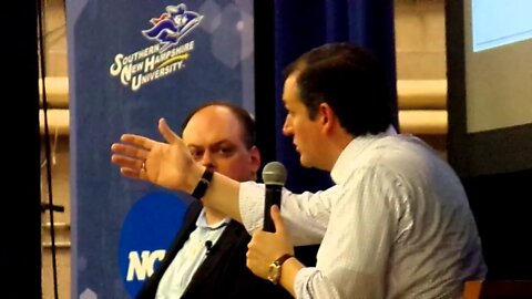 Sen Ted Cruz Q & A Evangelical Voters Southern NH University 5-30-2015