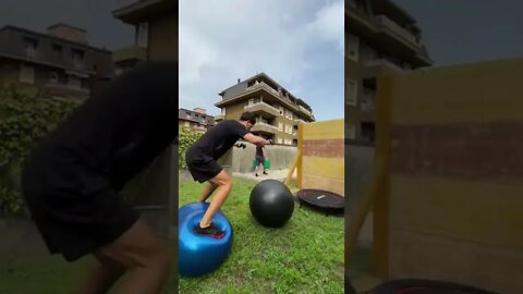 Outdoor Parkour Training Gym