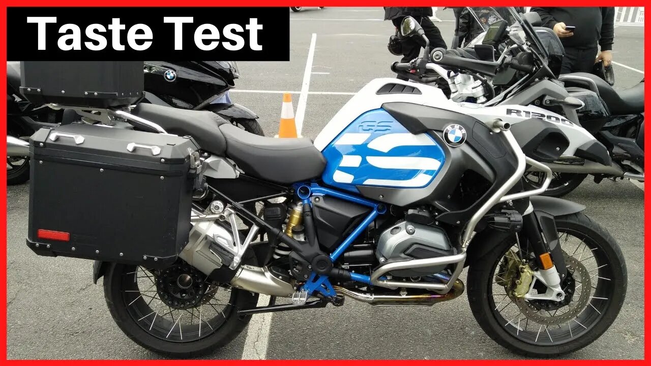 BMW R1200 GS Adventure '18 | Taste Test