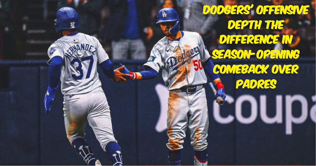 Dodgers' Depth: The Game Changer