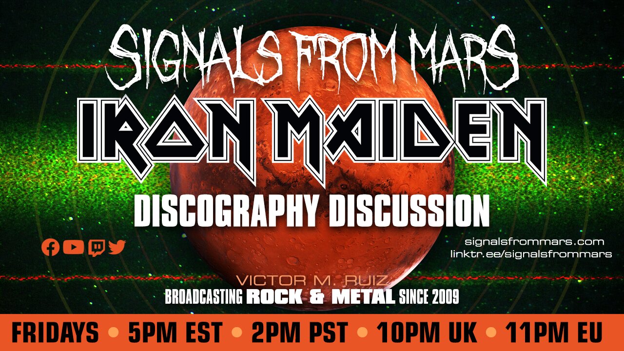 Iron Maiden Discography Discussion | Signals From Mars December 1, 2023