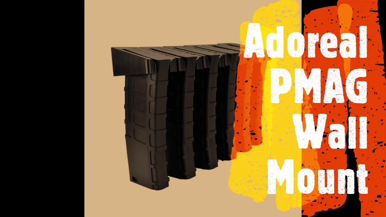Adoreal PMAG Wall Mount magpul AR15 mag holder.