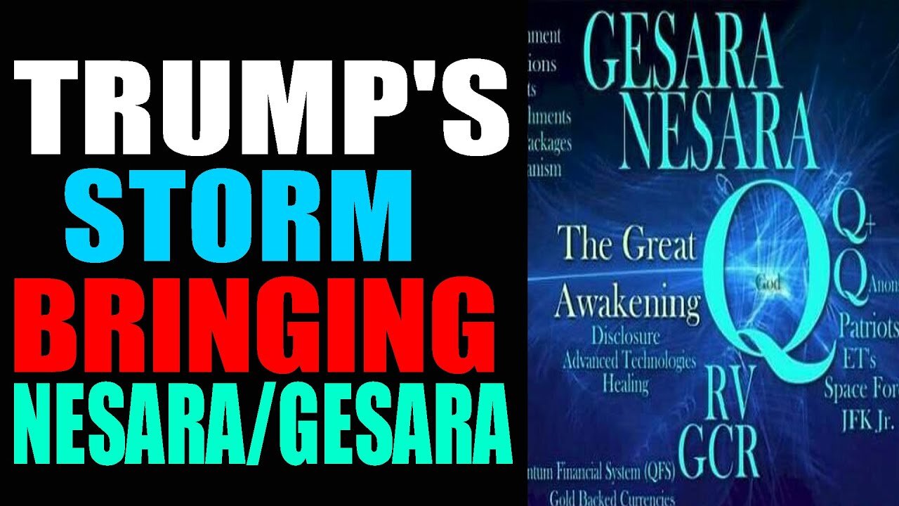 SHARIRAYE WARNS: WHITE HAT REVEALS RULES FOR MILITARY TRIBUNAL! TRUMP'S STORM BRINGING NESARA/GESARA