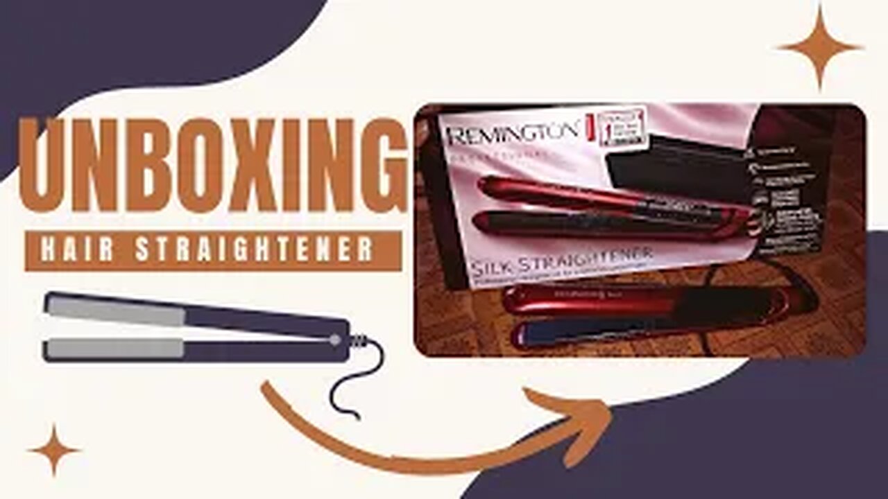 "Remington Silk Straightener" | unboxing and review | professional hair straightener in budget