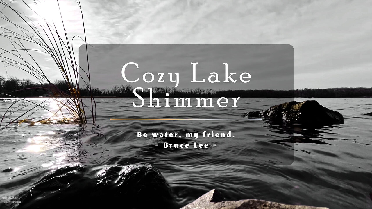 Cozy Lake Shimmer - Relaxing Nature Sounds - Water, sun & nature - Calming Ambience