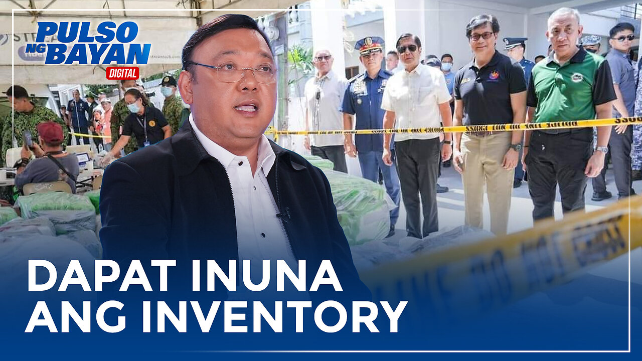 Sh*bu na nasabat sa Batangas, dapat inuna ang inventory bago ang publicity —Atty. Roque