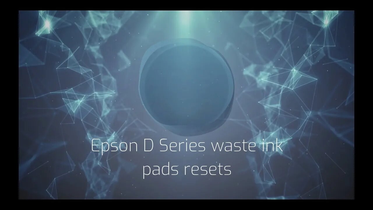 Epson D Series Waste Ink Pads Error