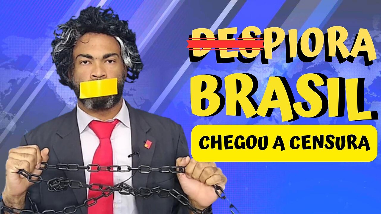 🔴 PORQUE LULA ESTÁ TRISTE? nesse meio tempo a censura chegou, e Léo Lins, humorista, foi o primeiro.