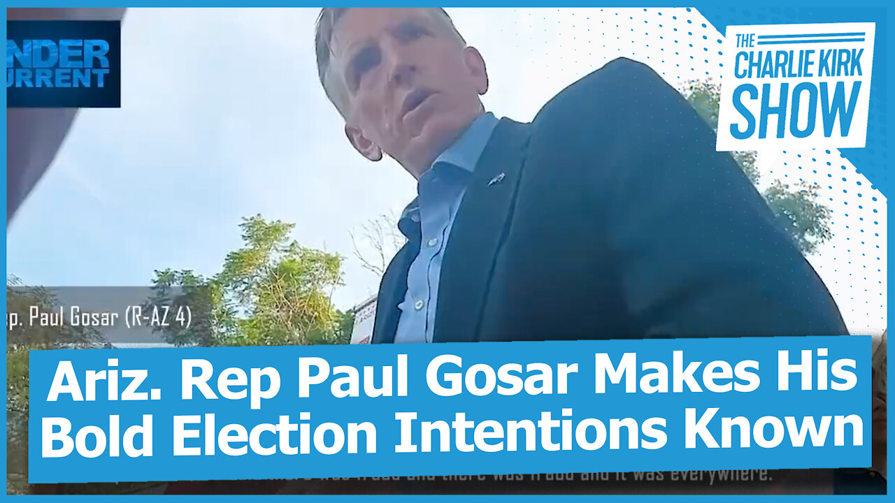 Ariz. Rep Paul Gosar Makes His Bold Election Intentions Known