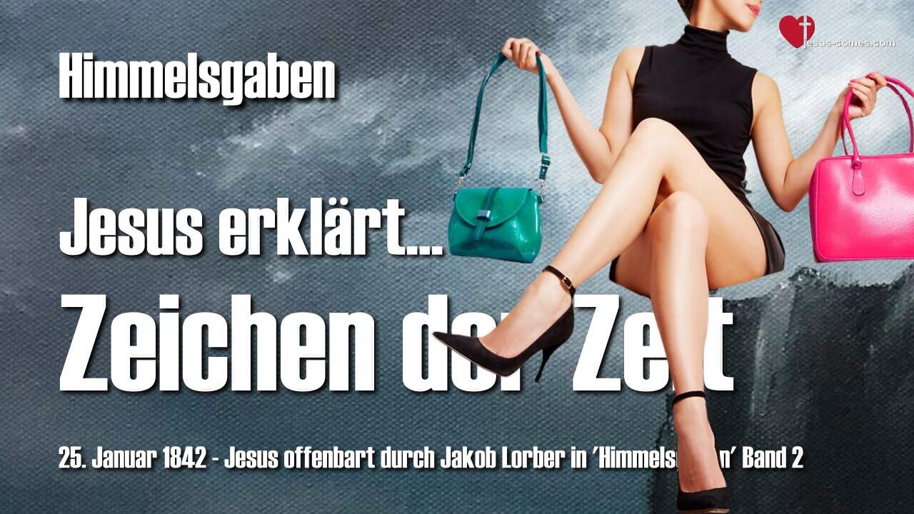 Zeichen der Zeit... Wucher, schändliche Kleidertracht, Industrie usw. ❤️ Himmelsgaben durch Jakob Lorber