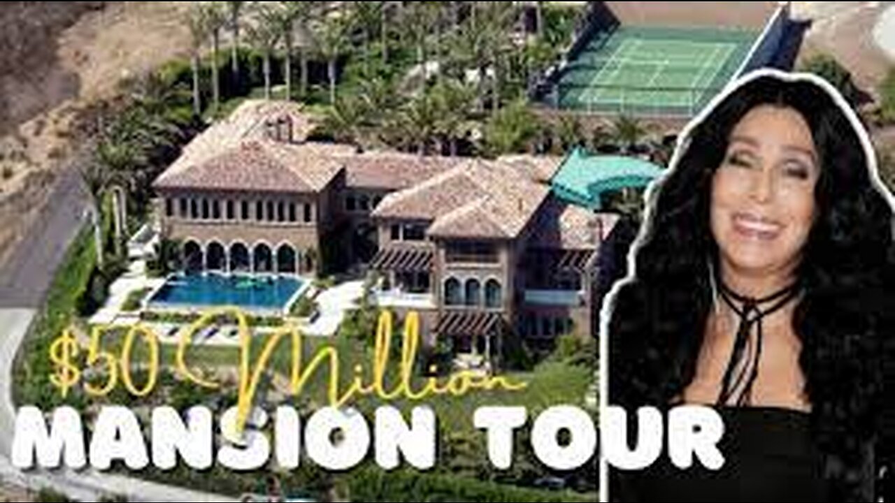 Cher - House Tour - $50 Million Malibu Mansion & More