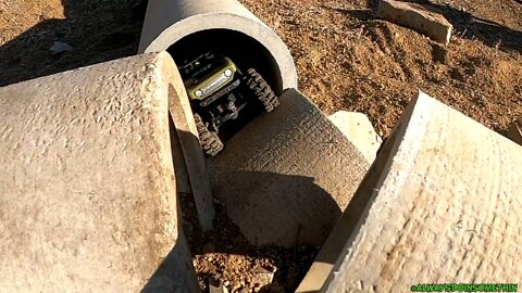 RC cruisin the pipes