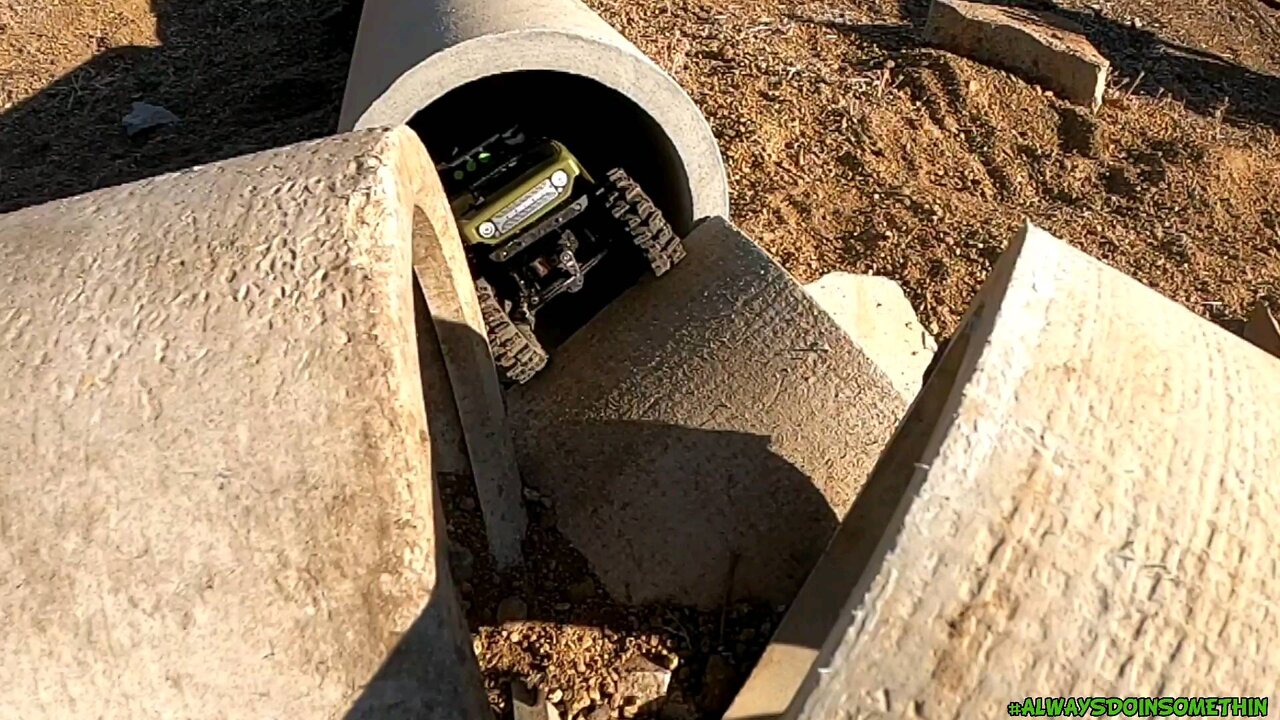 RC cruisin the pipes