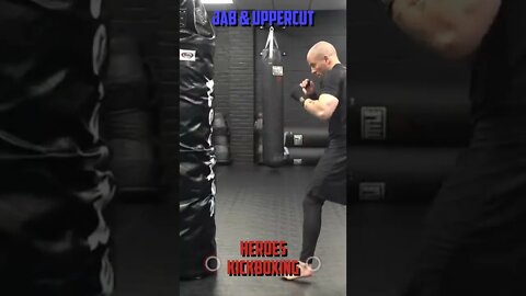 Heroes Training Center | Kickboxing & MMA "How To Double Up" Jab & Uppercut | #Shorts