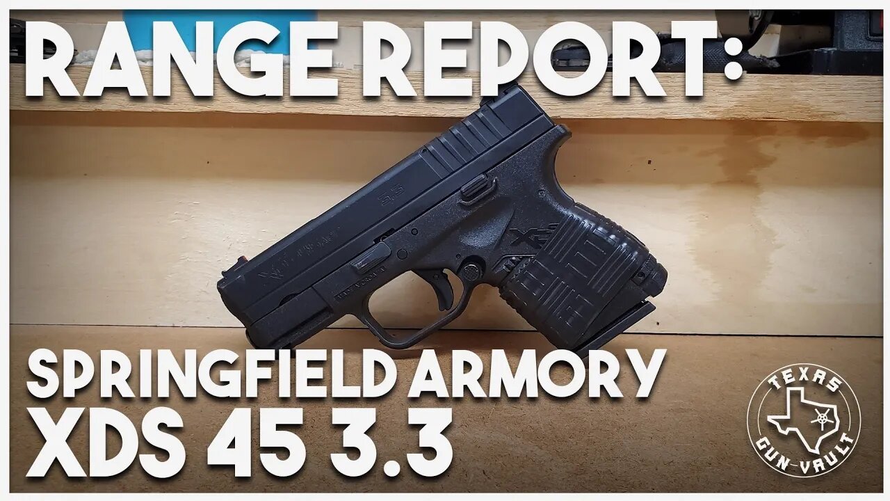 Range Report: Springfield Armory XDs 45 3.3 (Single Stack .45 ACP Subcompact)