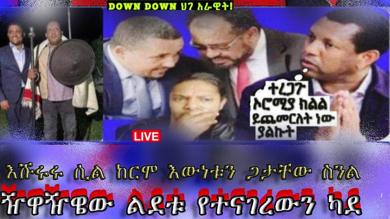 እሹሩሩ ሲል ከርሞ እውነቱን ጋታቸው ስንል