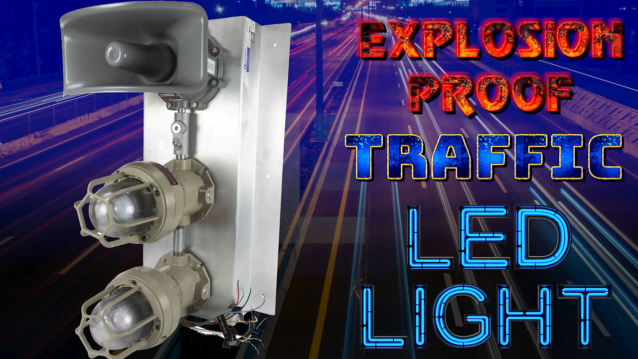 Explosion Proof Signal Light with Audible Alarm - Class 1 Division 1 Class 2 Division 1