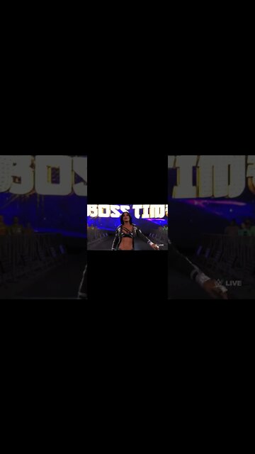 WWE 2k22 Sasha Banks Entrance #shorts