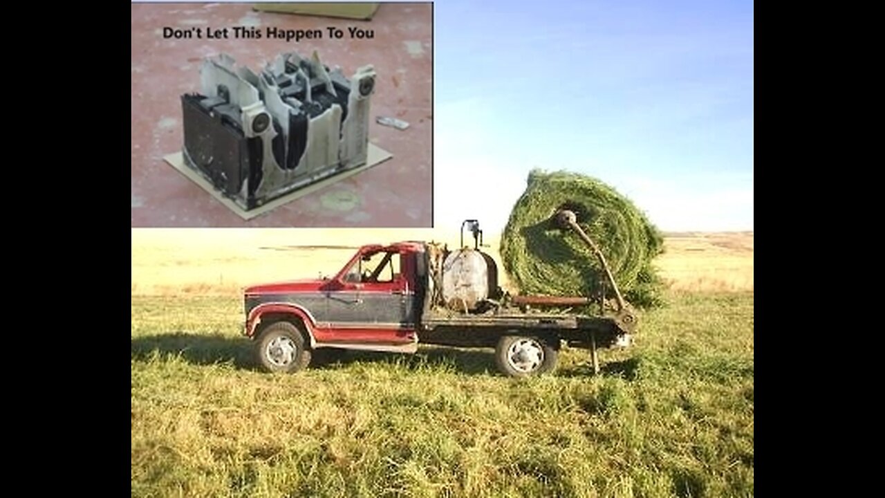 Truck Battery Explodes - Battery Safety