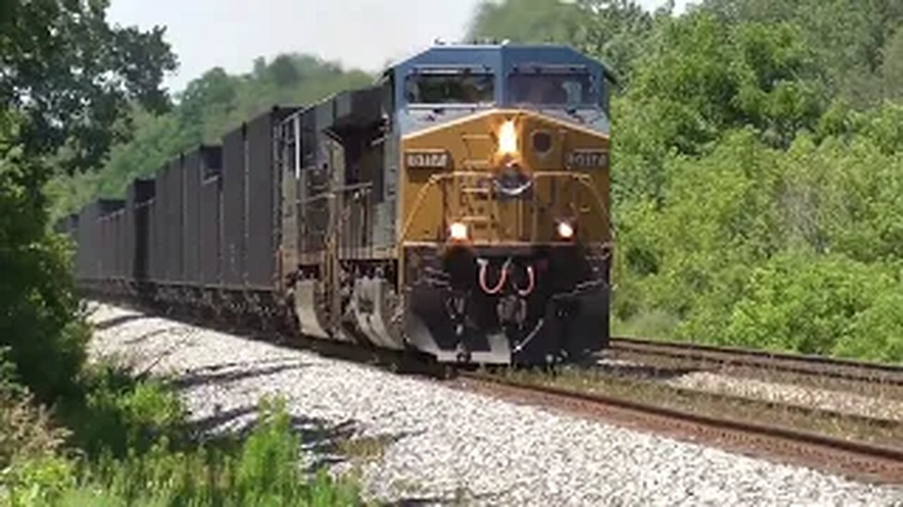 CSX B158 Empty Coke Express Train from Lodi, Ohio July 2, 2022