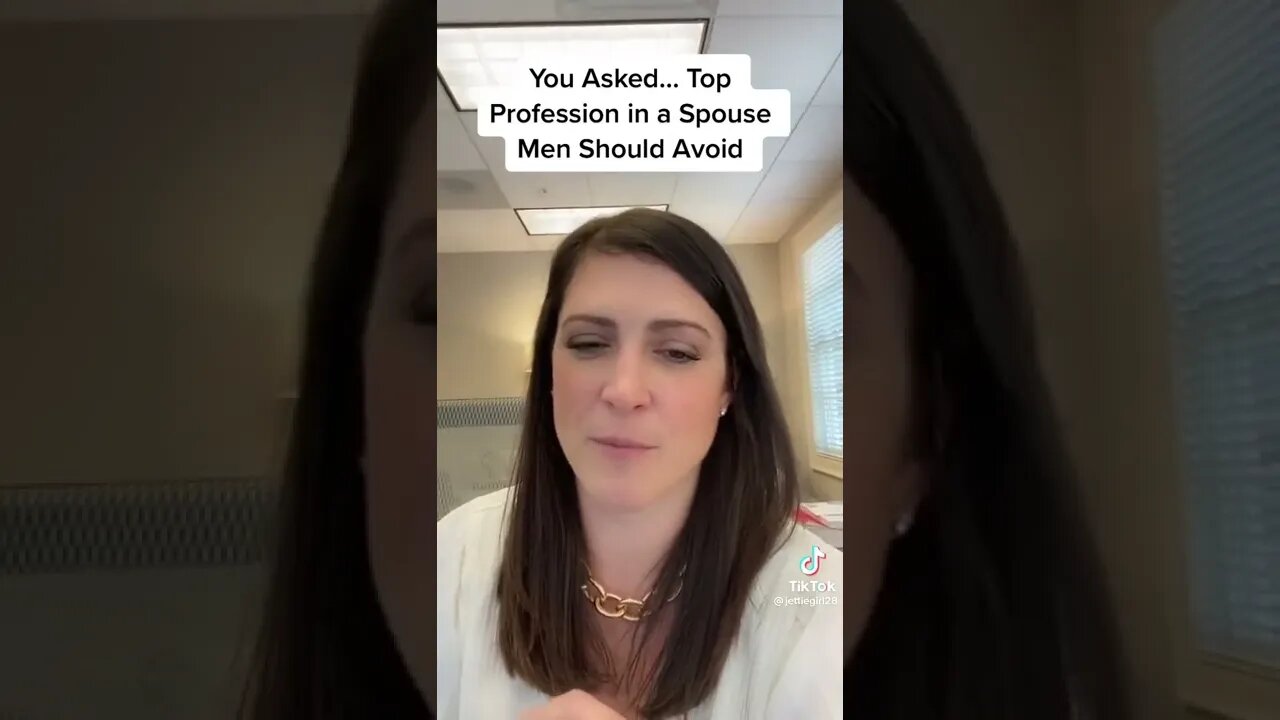 “Top Profession In A Spouse Men Should Avoid” #tiktok