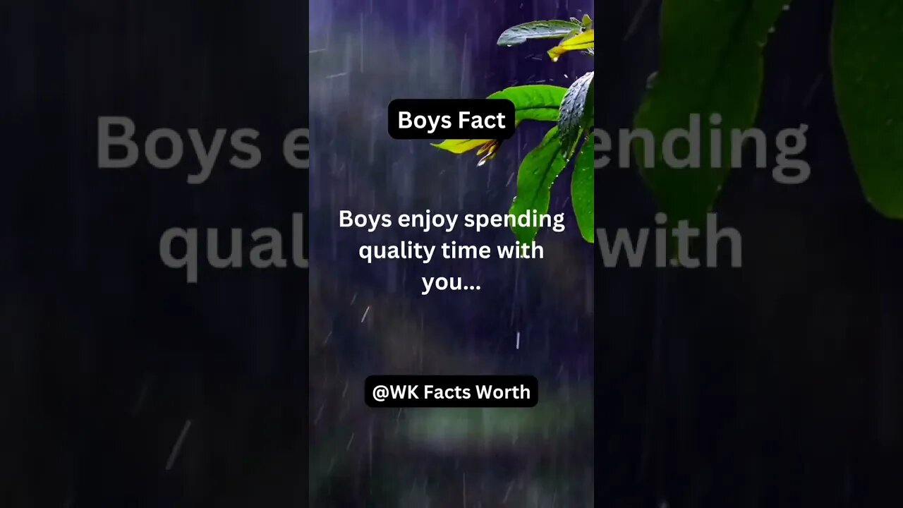 Boys enjoy spending quantity time with you... #shorts #pycho